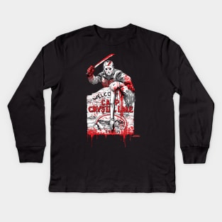 CAMP BLOOD Kids Long Sleeve T-Shirt